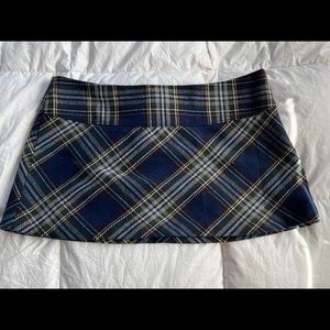 Aeropostale mini checkered skirt size XL